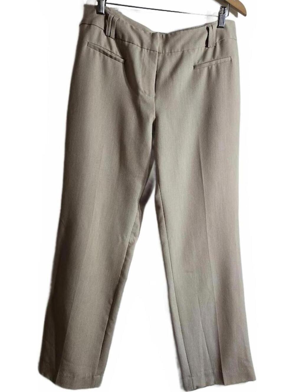 Versona Accessories Beige Casual Straight Leg Pants Size 12